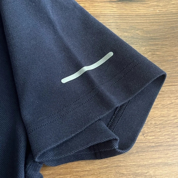 Lacoste Sport  Short Sleeve Zip Up Golf Polo w/Pocket and Logo - Picture 7 of 11